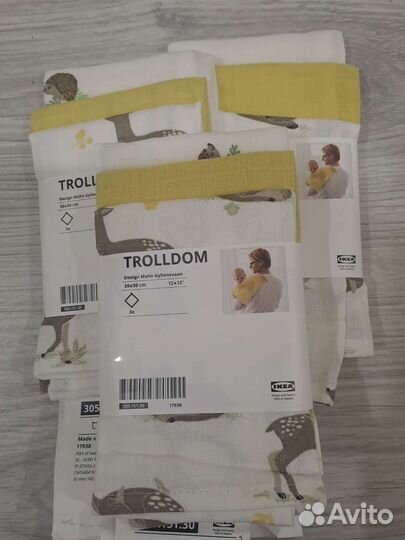 Полотенчики Икеа Троллдом