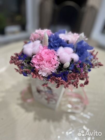 Цветы (букеты из сухоцветов)