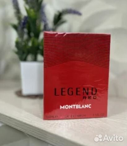 Montblanc Legend Red (2022), 100 ml Мужской Франци