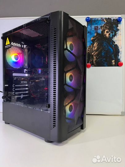 Мощный игровой компьютер Ryzen 5 2600x/RTX2060/32G