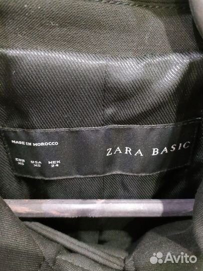 Пиджак zara l женский xs оригинал, бомбер s