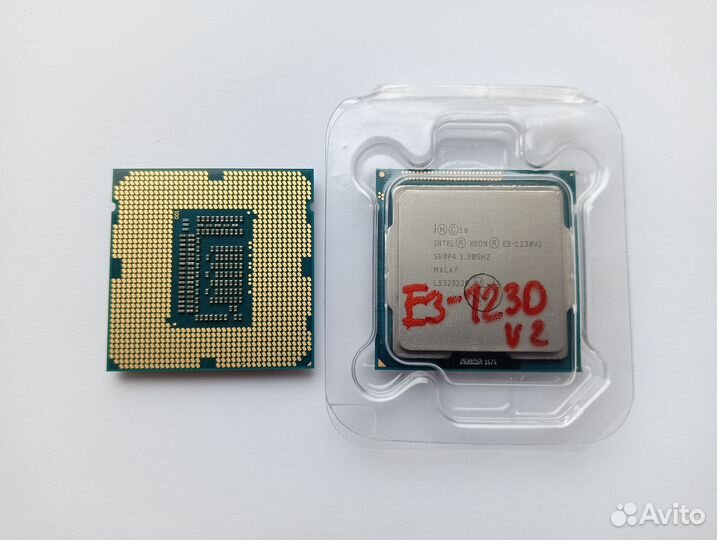 Xeon E3-1230 V2 аналог i7 3770 сокет 1155