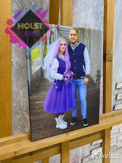 Портрет на холсте по фото