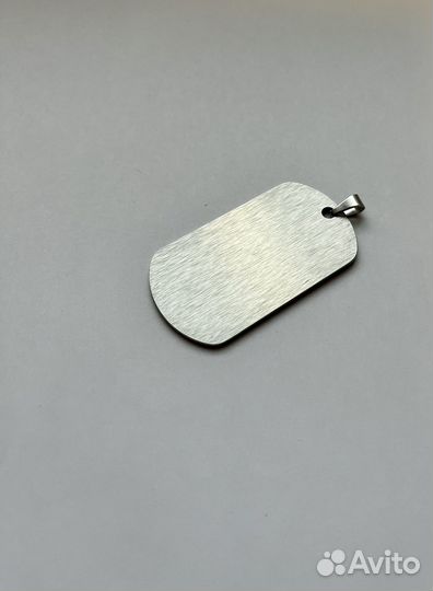 Жетон армейский 28х50мм (сатин)