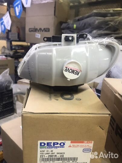 Противотуманная фара правая Hyundai Accent Korea