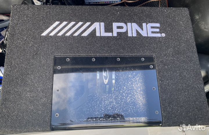 Сабвуфер Alpine SBG-1244bp