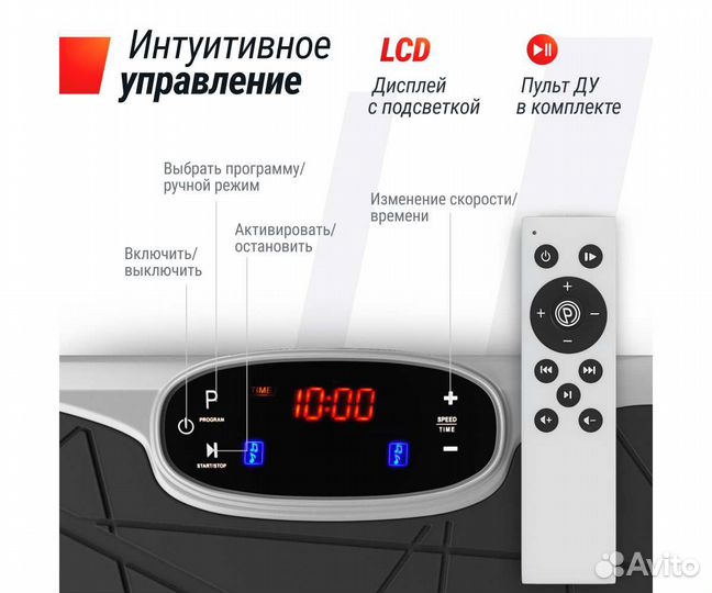 Виброплатформа unix Fit Edge 2D Grey