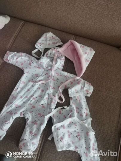 Конверт на выписку для девочки зима