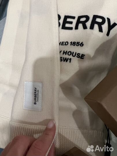 Шарф и Перчатки burberry оригинал