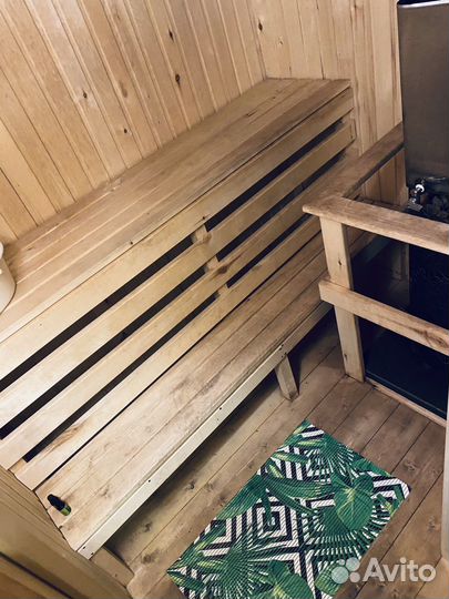 Русская баня на дровах