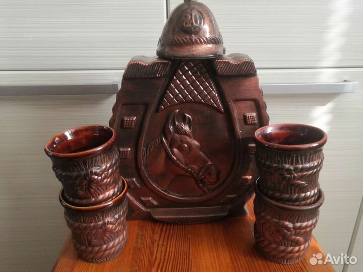 Графин, стаканы новые