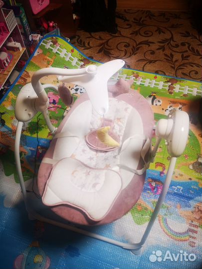 Детские электронные качели