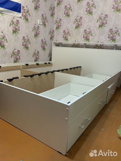 Кровать двухспальная 160 200 бу