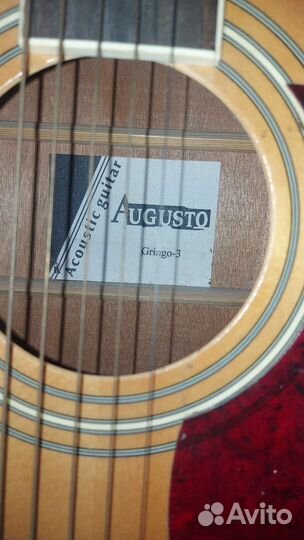 Акустическая гитара 6 струнная