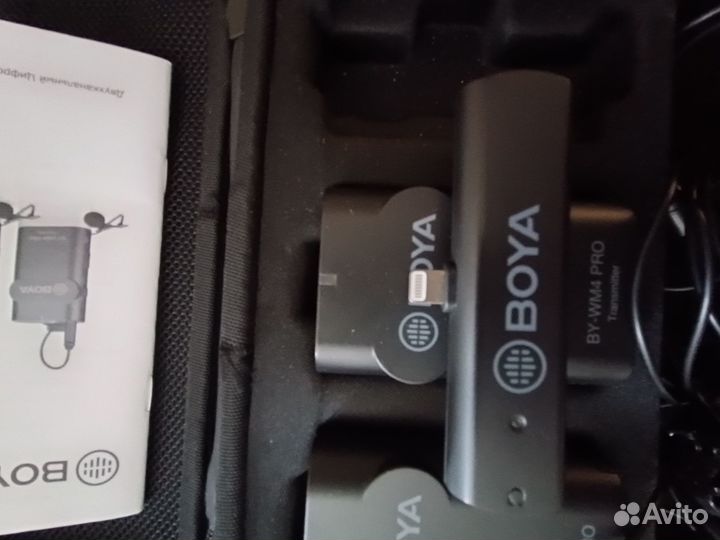 Петличный микрофон boya