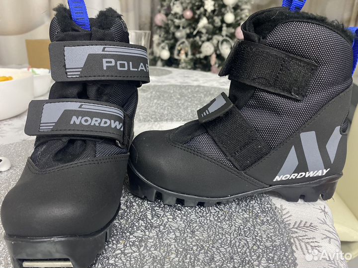 Лыжные ботинки, 30 размер