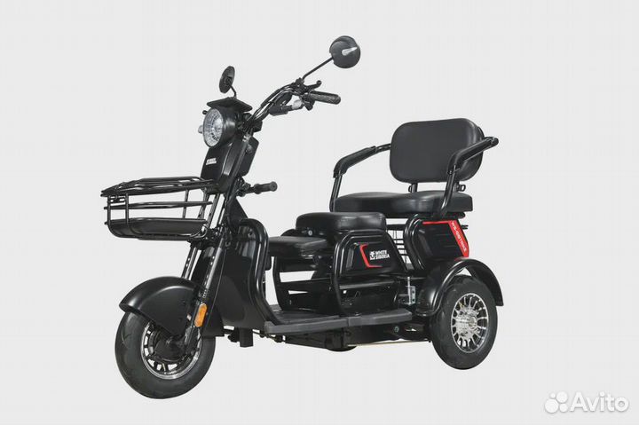Электротрицикл white siberia sibtrike 2000W 2023