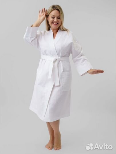 Халат банный вафельный Артикул 754 - 751