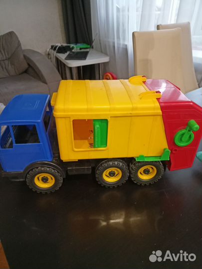 Машинка мусоровоз lena