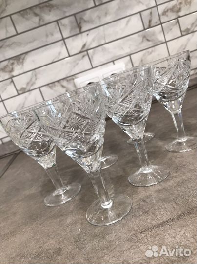 Хрустальная посуда СССР