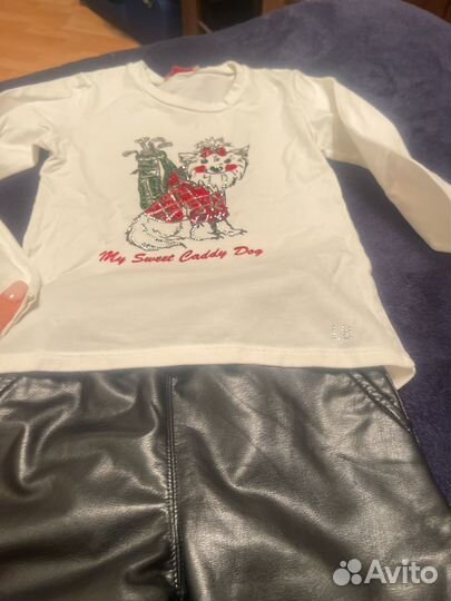 Брюки для девочки от Monnalisa на 8 лет