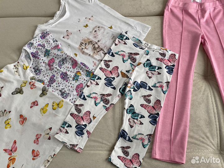 Вещи пакетом на девочку 122-128