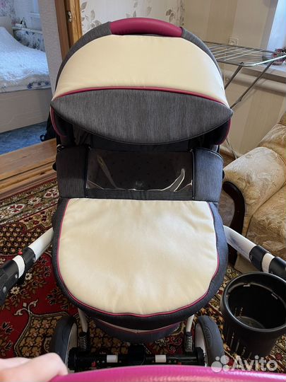 Коляска 2 в 1 adamex BeBe-Mobile Movo