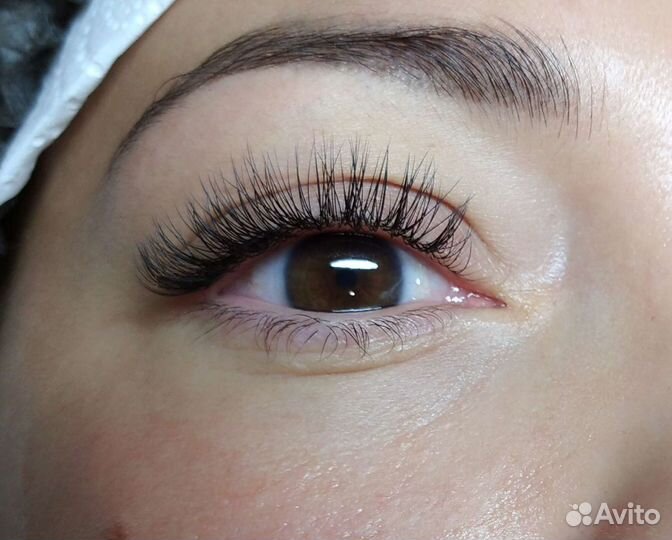 Наращивание ресниц/оформление бровей