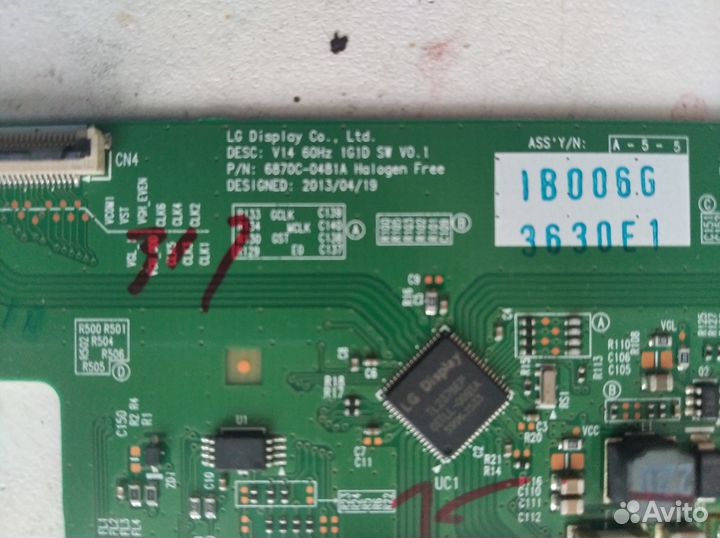 Платы телевизора LG49LF640V