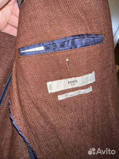 Пиджак mango man мужской eu 48
