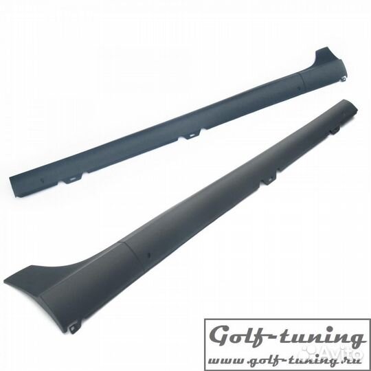 VW Golf 5 Накладки на пороги в стиле GTI