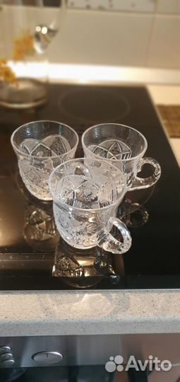 Бокалы, рюмки хрусталь и стекло СССР