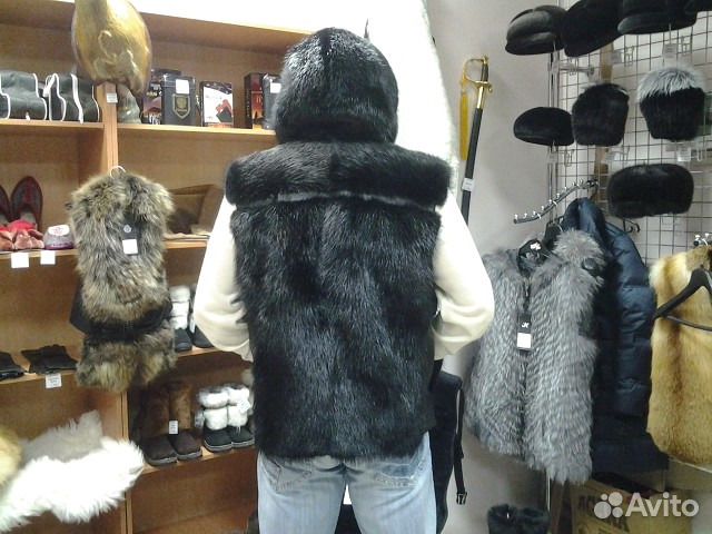 Жилет бобр,унисекс
