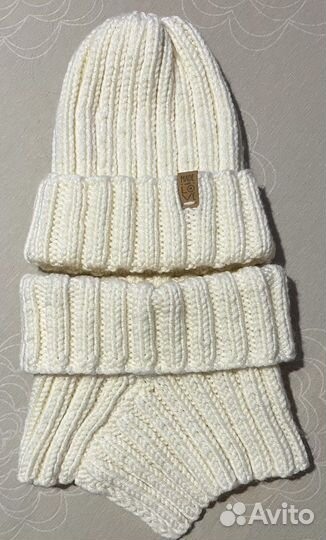 Шапка вязаная женская