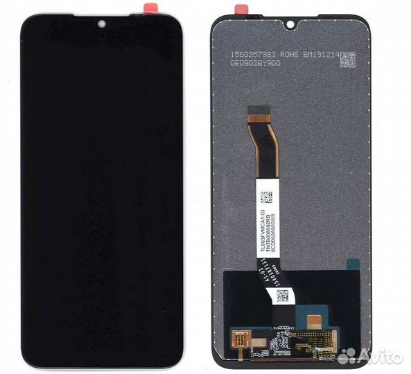 Дисплей для Xiaomi Redmi Note 8T Синий - OR (SP)