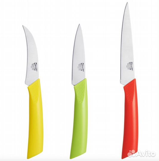 Набор ножей IKEA matdoft, 3 штуки