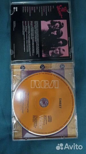 Сд компакт диск рок группы Sweet (двойной)