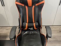 Кресло игровое Aerocool AC120 AIR-BO black orange