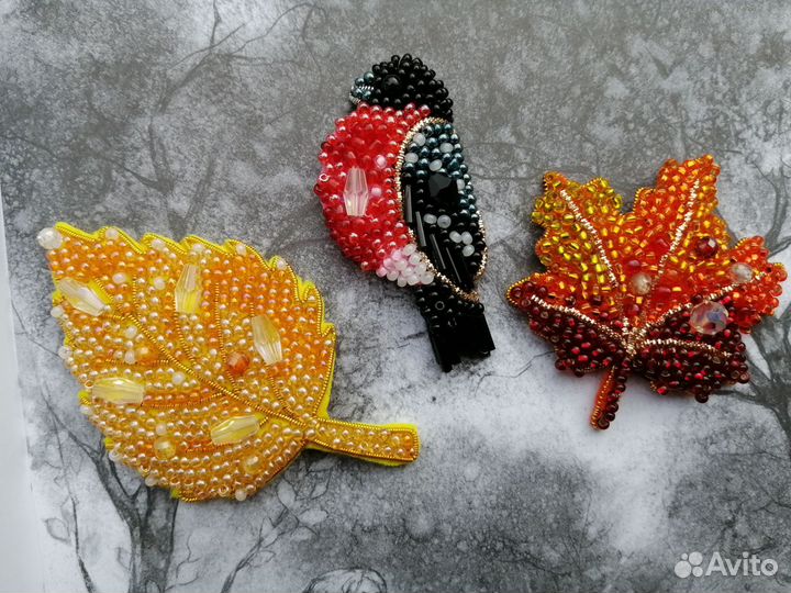 Брошь чёрная пантера