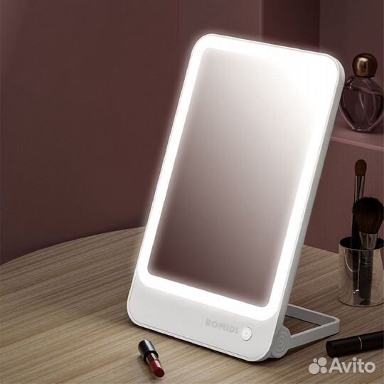 Зеркало для макияжа с подсветкой Bomidi R1