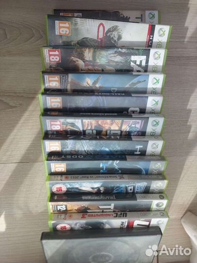 Игры для xbox 360 (находятся пока в Тайланде)
