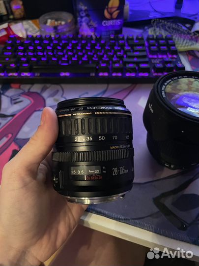 Объективы canon ef