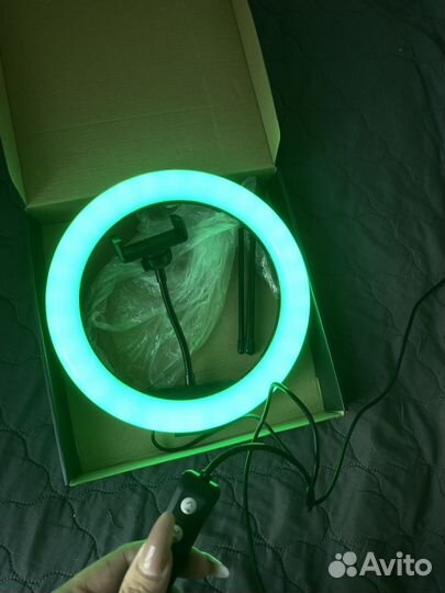 Кольцевая лампа 26 см