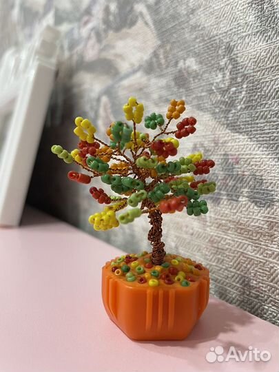 Дерево из бисера 6 см