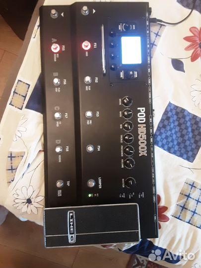 Гитарный процессор line 6 POD HD500X