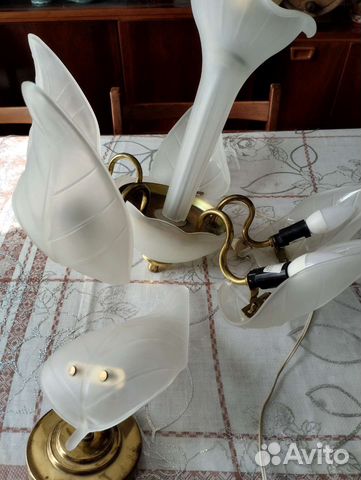 Люстра потолочная бу