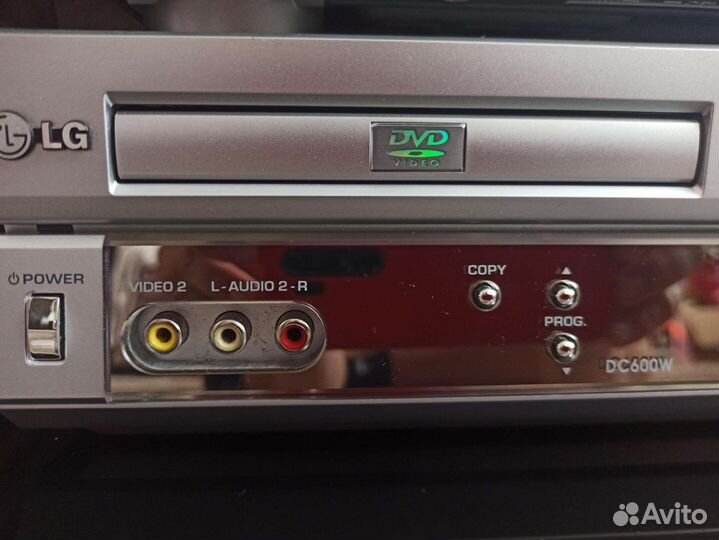 HI-FI DVD-VHS магнитофон LG DC600W