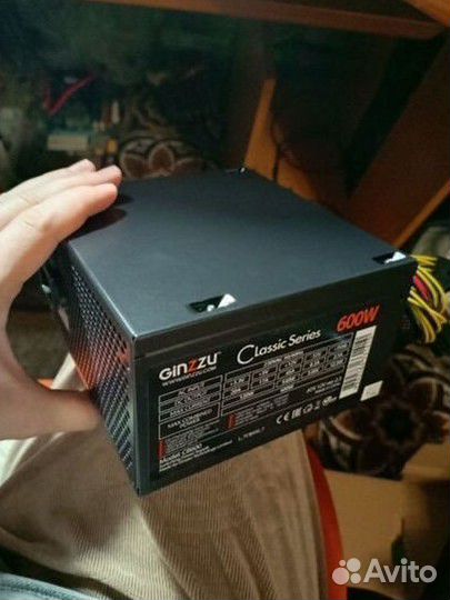 Блок питания 600w ginzu