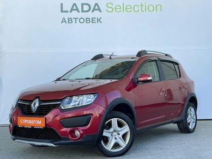 Renault Sandero Stepway 1.6 AT, 2016, 140 000 км