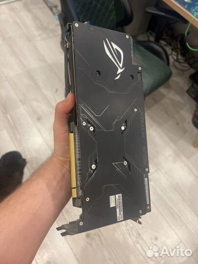 Видеокарта asus AMD RX 580 8G